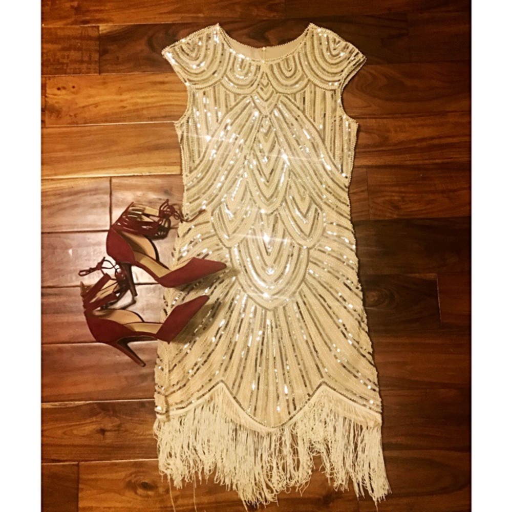 Sequent Flapper Party Dress🌟